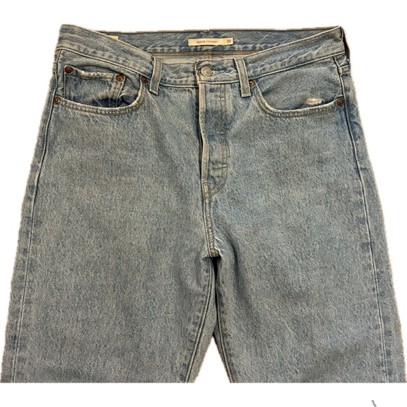 Levi's Jeans Women’s 30 Light Blue Wedgie Straight Ankle High Rise LIKE NEW! - Picture 5 of 11